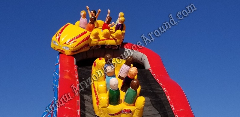 Inflatable Roller Coaster slide rental Phoenix Arizona